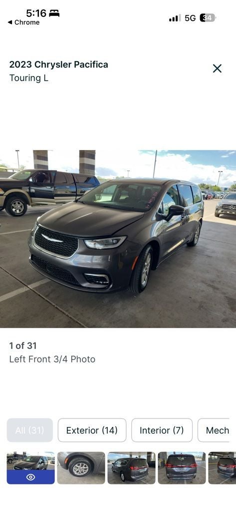 2023 Chrysler Pacifica Touring L
