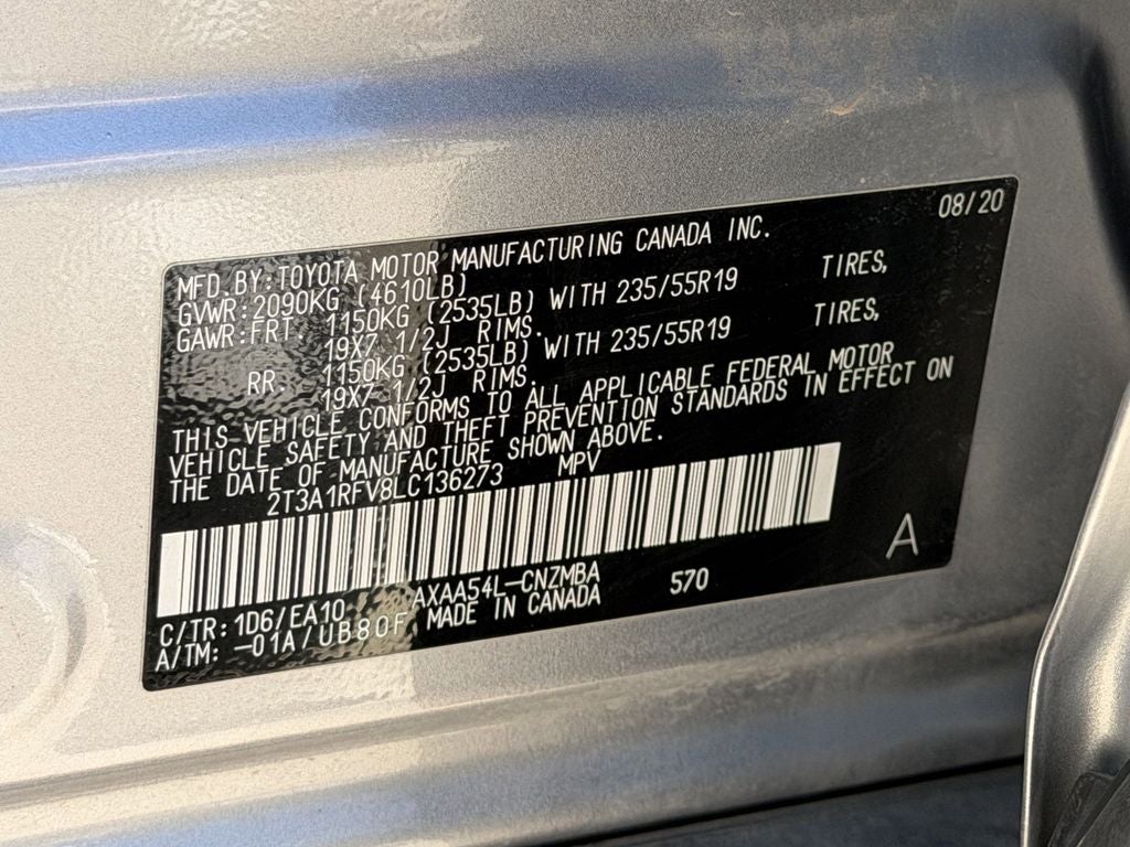 2020 Toyota RAV4 XLE Premium