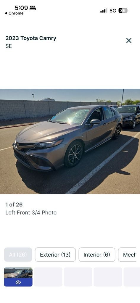 2023 Toyota Camry SE