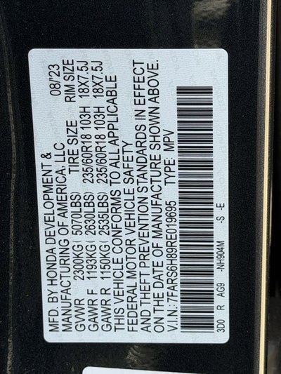 2024 Honda CR-V Hybrid Sport-L