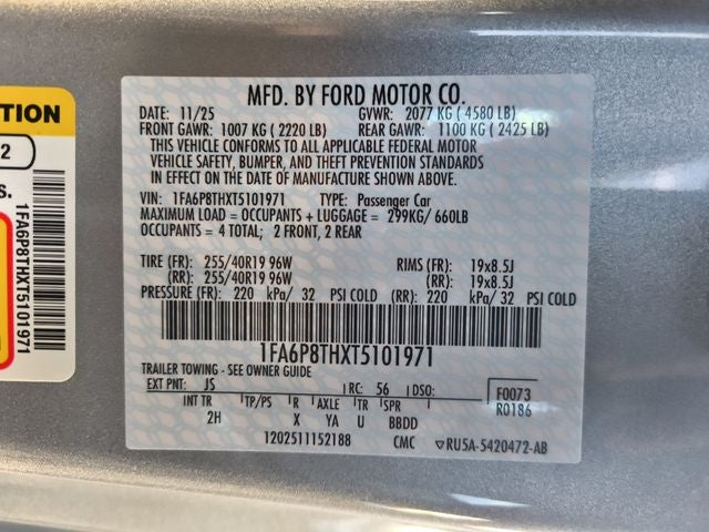 2026 Ford Mustang EcoBoost