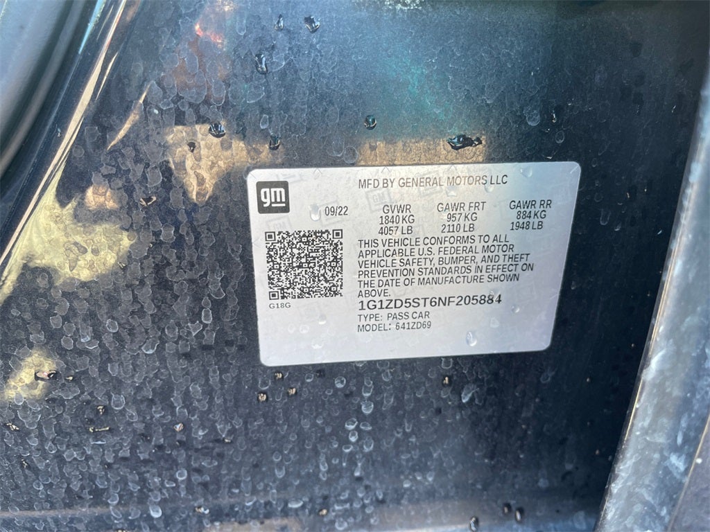 2022 Chevrolet Malibu LT