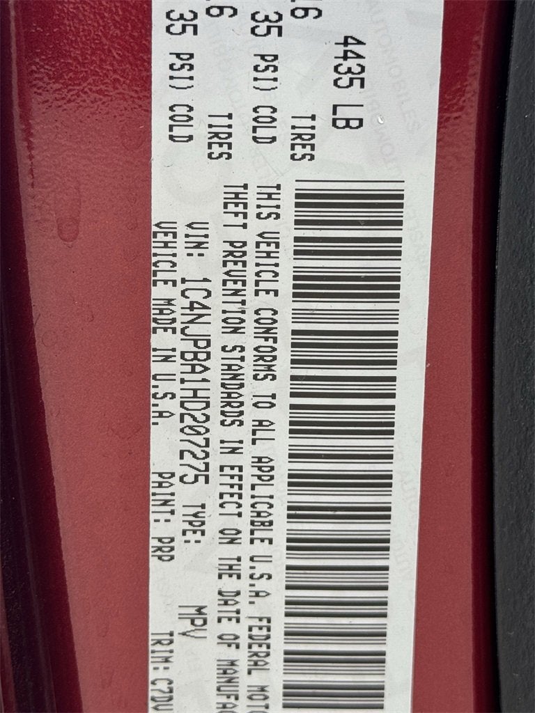 2017 Jeep Patriot Sport