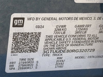 2024 GMC Sierra 1500 SLT