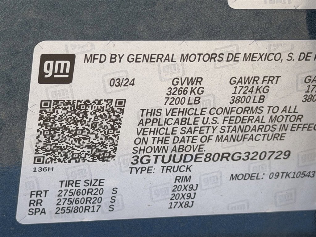 2024 GMC Sierra 1500 SLT