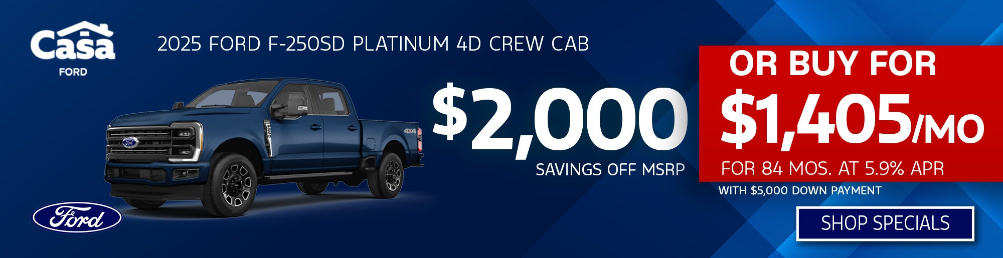 2025 Ford F-250SD Platinum 4D Crew Cab