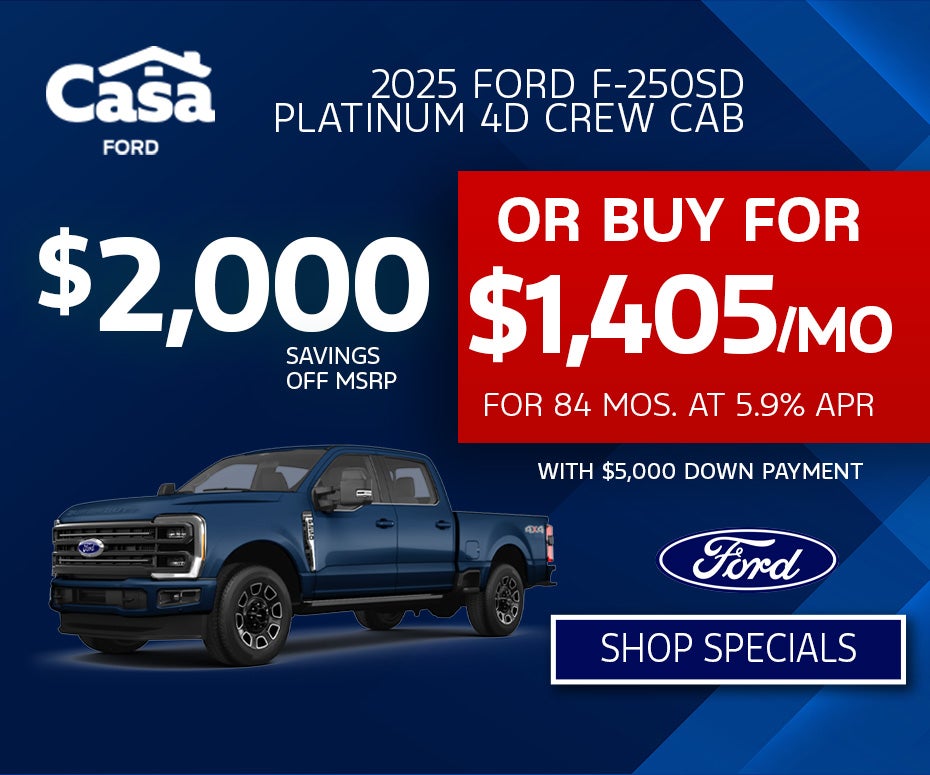 2025 Ford F-250SD Platinum 4D Crew Cab