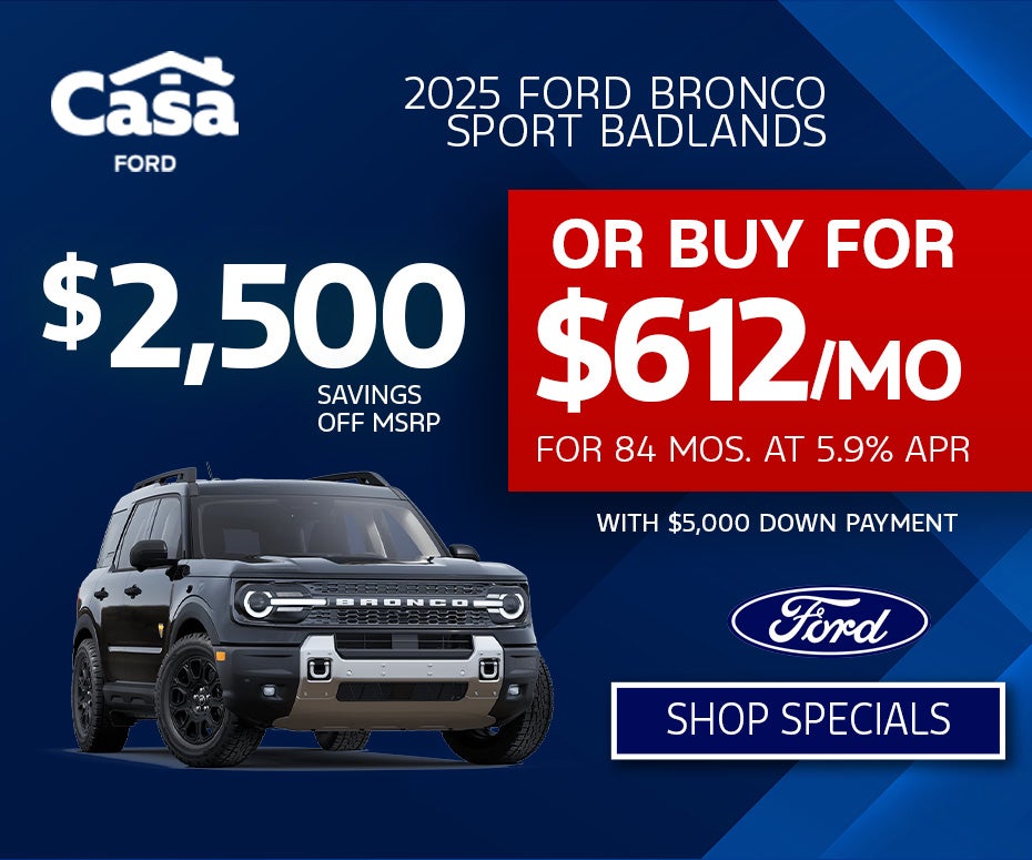 2025 Ford Bronco Sport Badlands