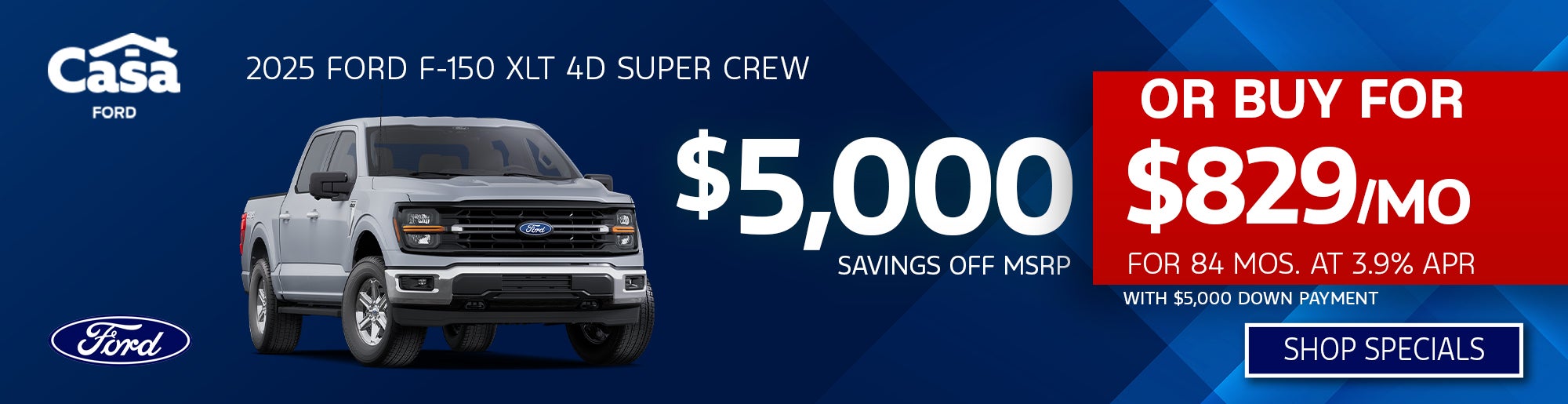 2025 Ford F-150 XLT 4D Super Crew