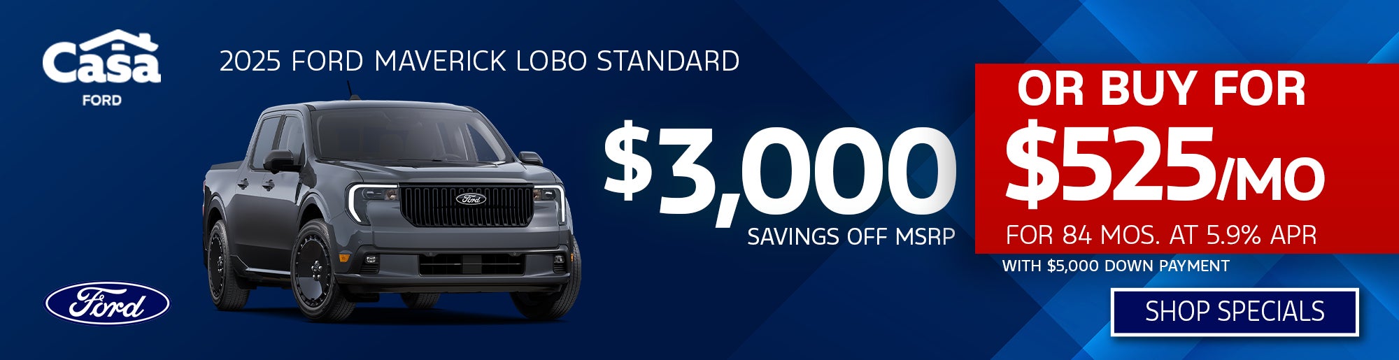 2025 Ford Maverick Lobo Standard