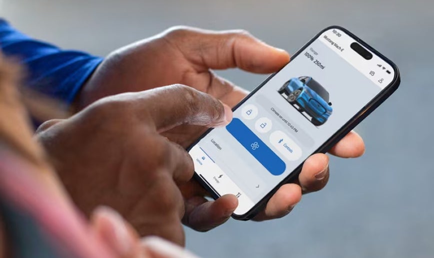 Ford Connected Services on the phone