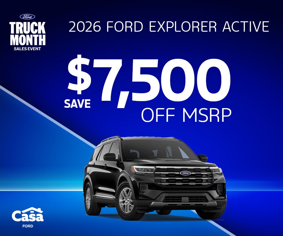 2026 Ford Explorer Active