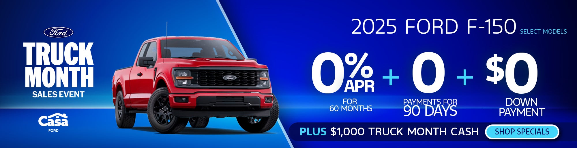 2025 Ford F-150 Select Models