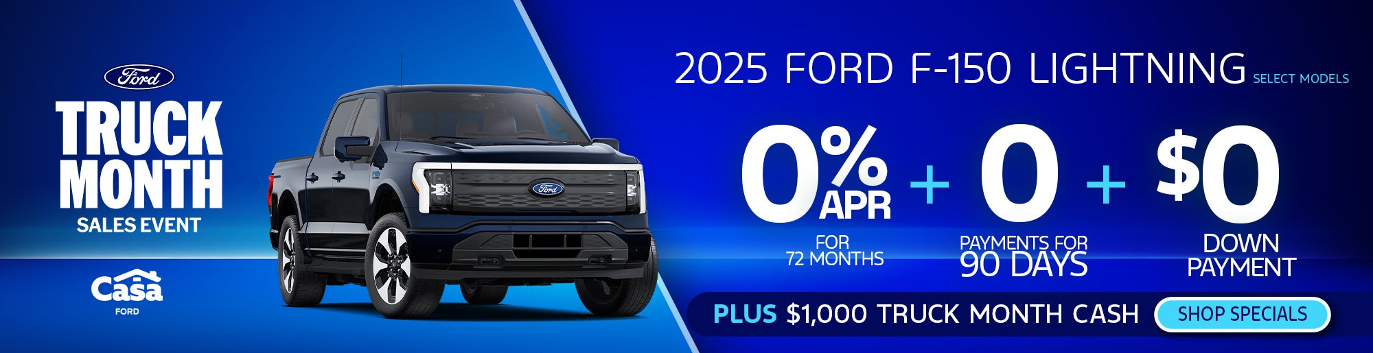 2025 Ford F-150 Lightning Select Models