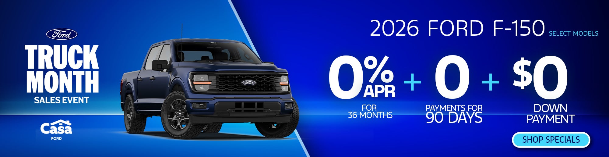 2026 Ford F-150 Select Models