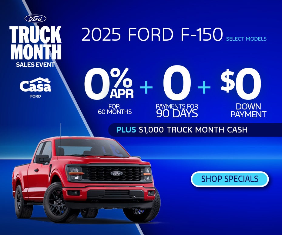 2025 Ford F-150 Select Models