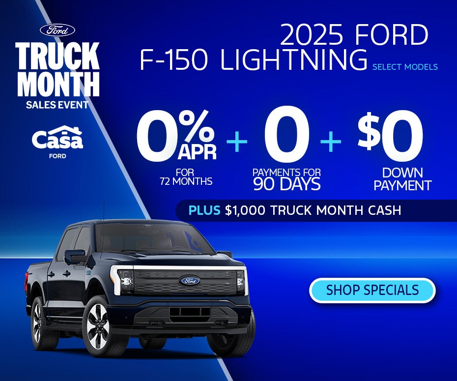 2025 Ford F-150 Lightning Select Models