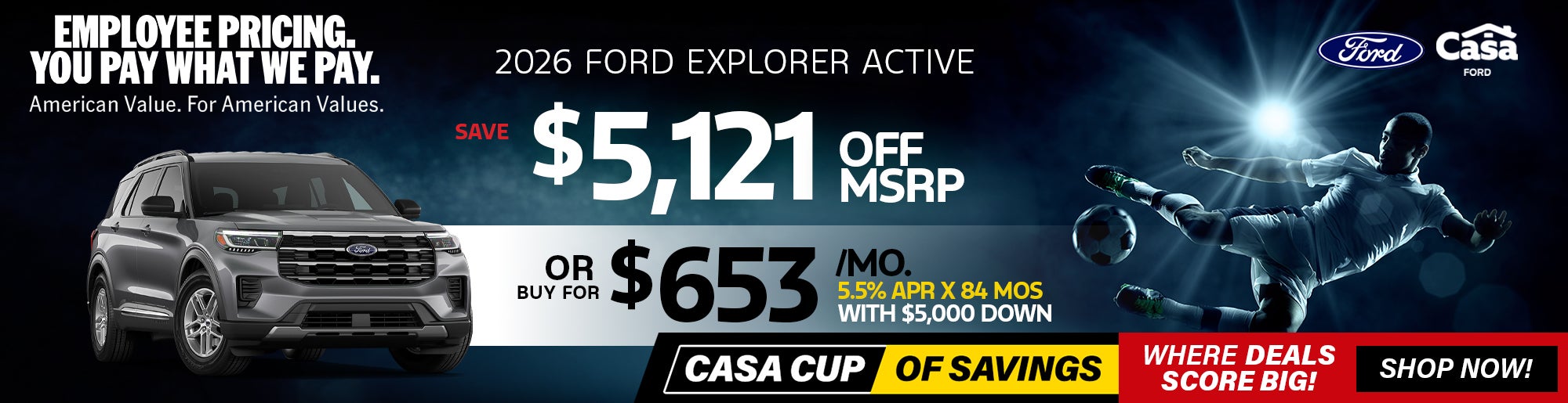 2026 Ford Explorer Active