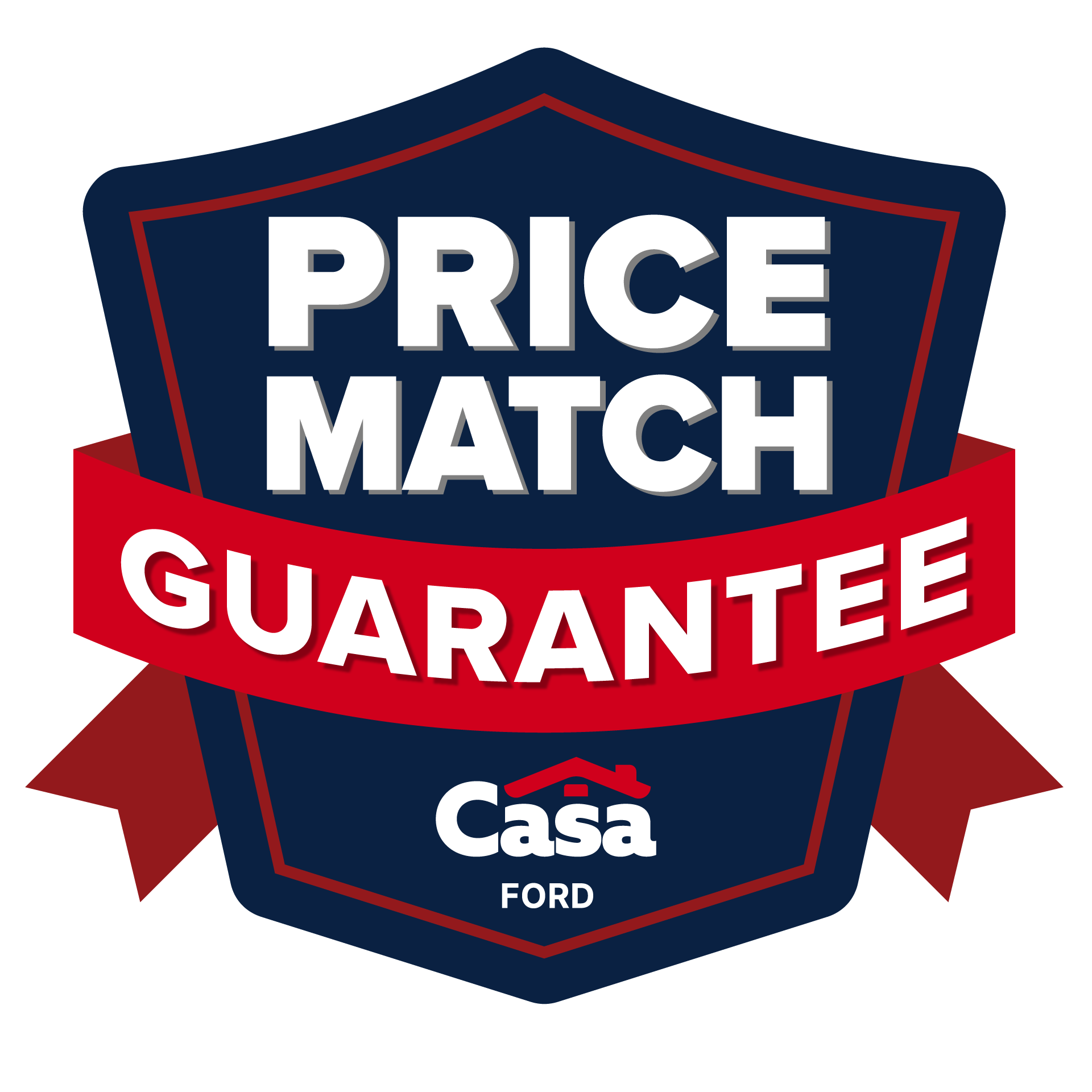 Garantía de precio bajo - Logo de Casa Ford.
