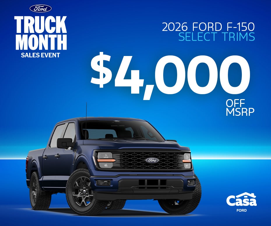 2026 Ford F-150 Select Trims