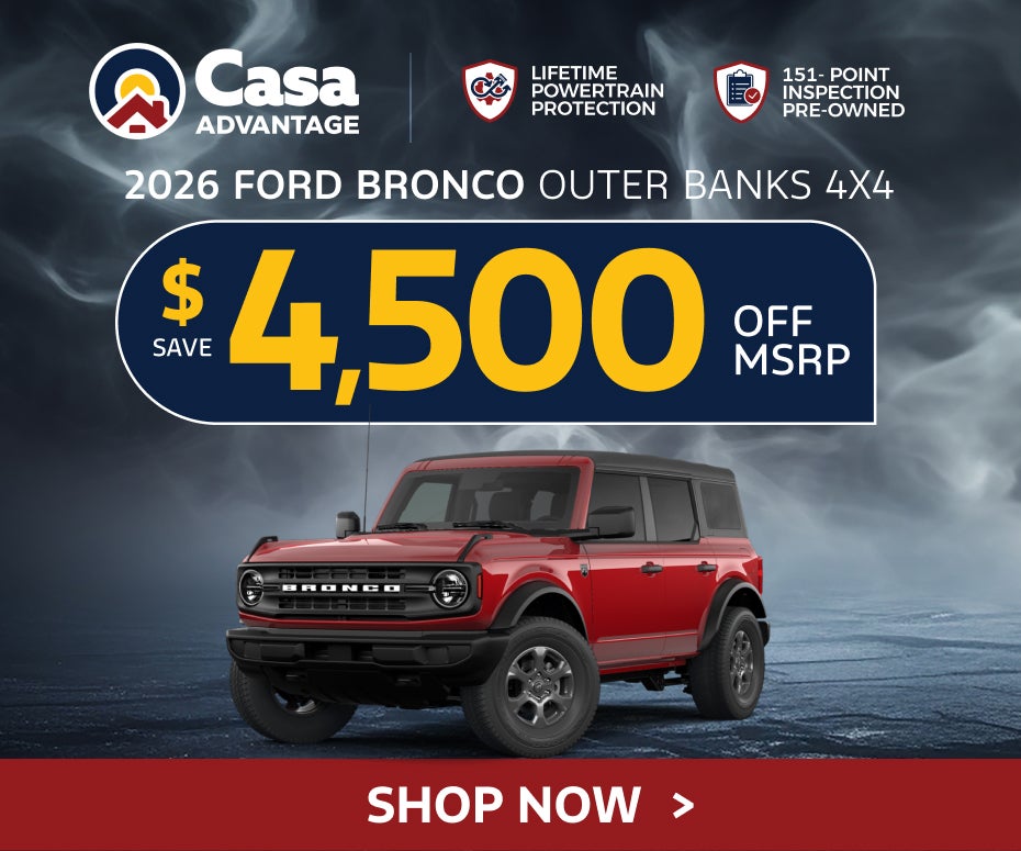 2026 Ford Bronco Outer Banks 4x4 