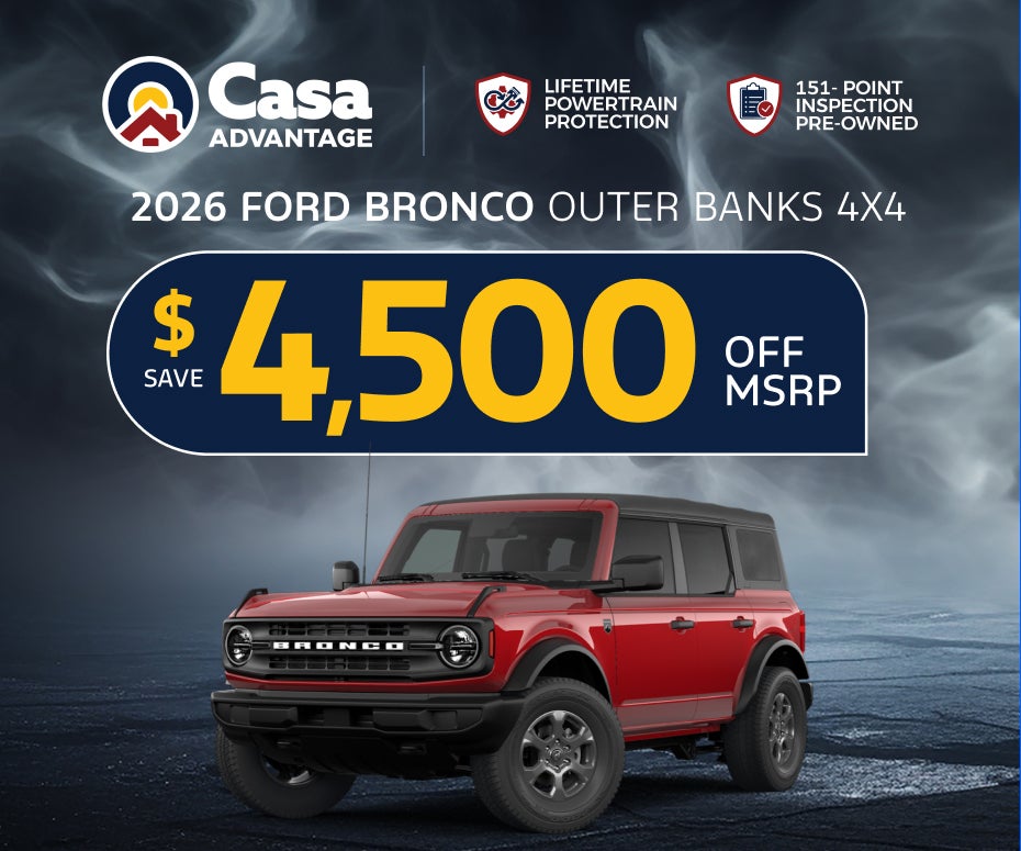 2026 Ford Bronco Outer Banks 4x4