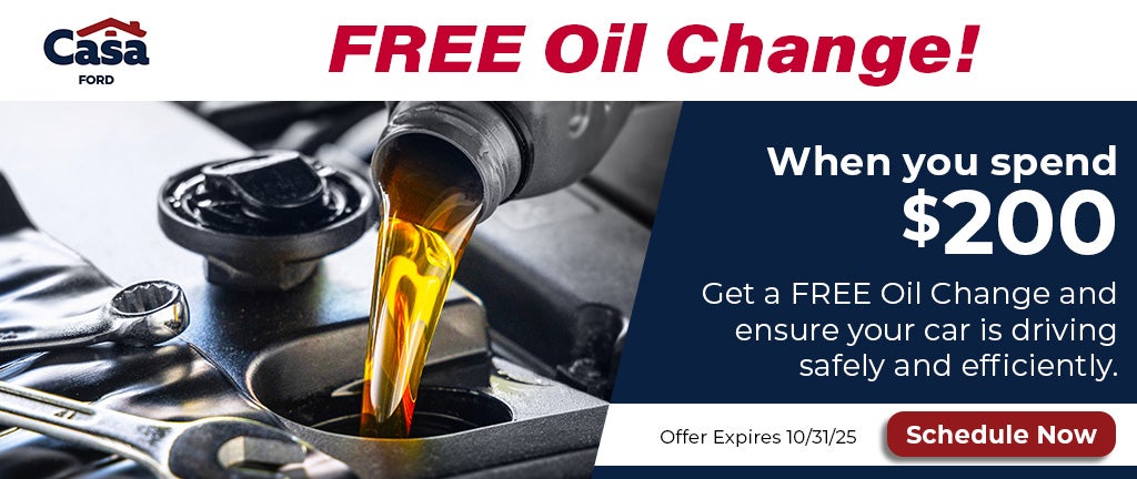 Oil Change special coupon