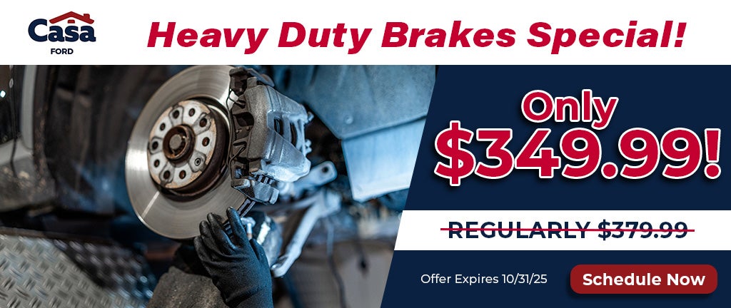Heavy Duty Brakes special coupon