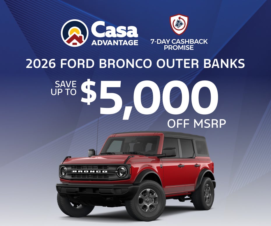 2026 Ford Bronco outer banks